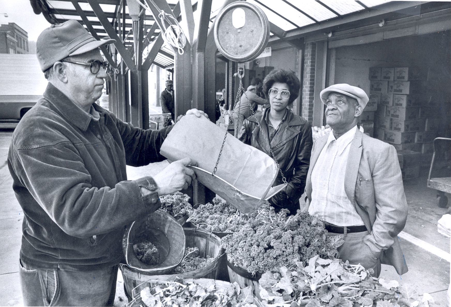 Market customers